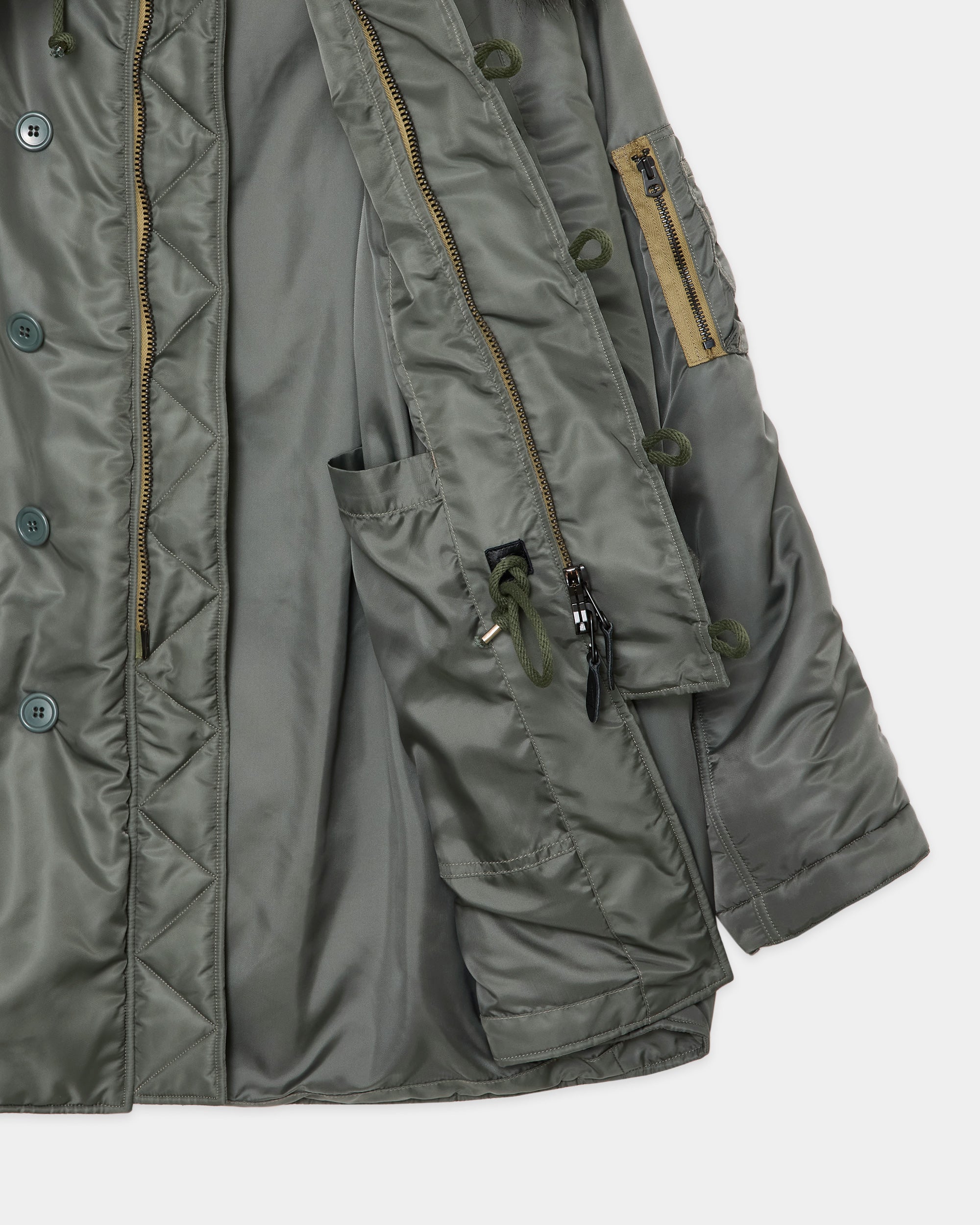 ナイロンツイル / N-3B, Sage Green