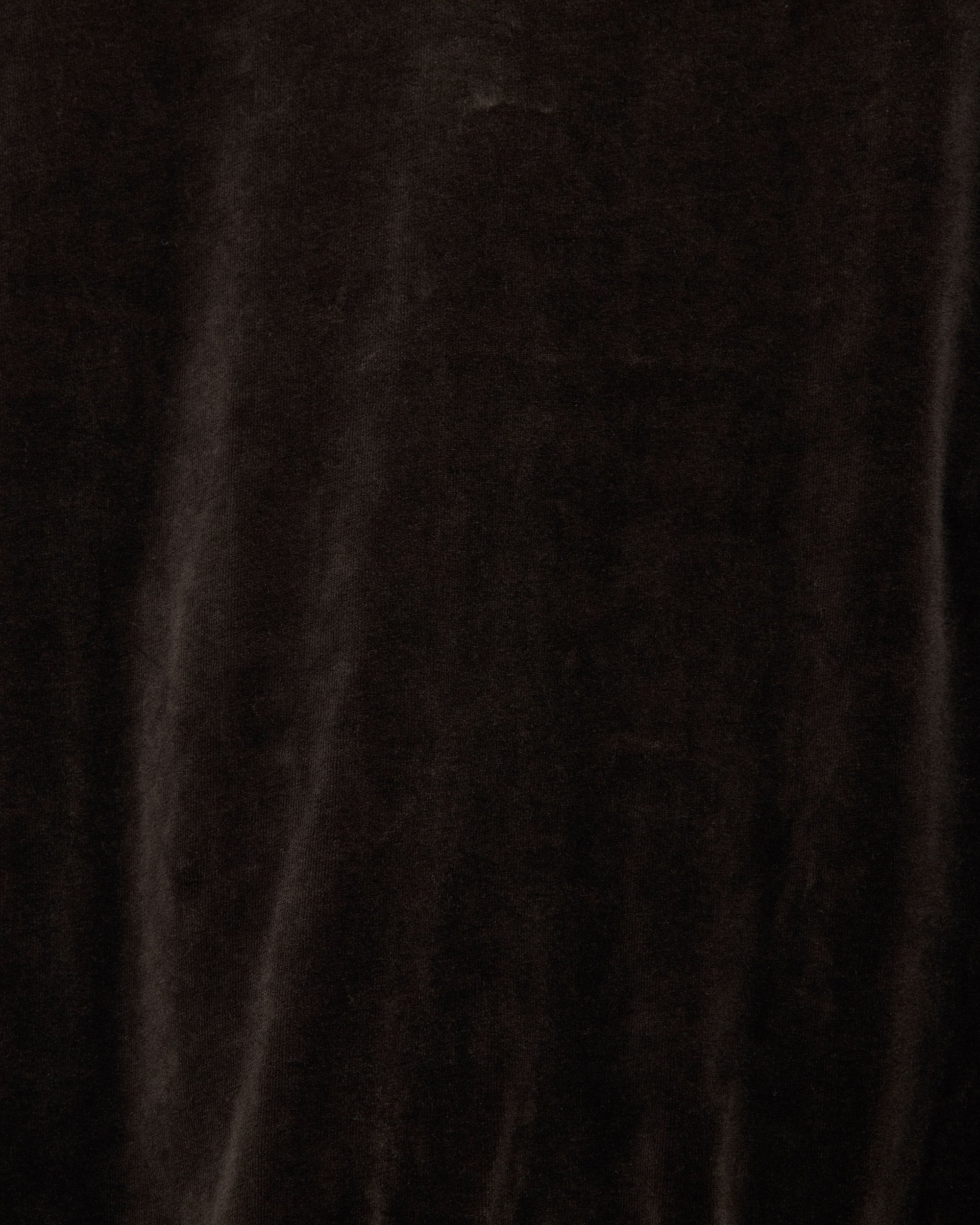 オーガニッコットンベロア / ハーフジップトラックジャケット, Charcoal