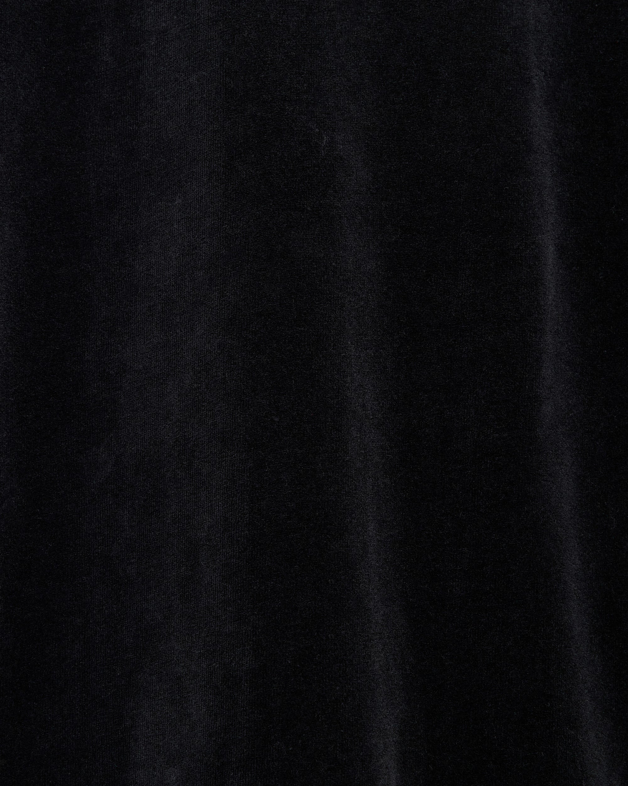 オーガニッコットンベロア / ハーフジップトラックジャケット, Dark Navy