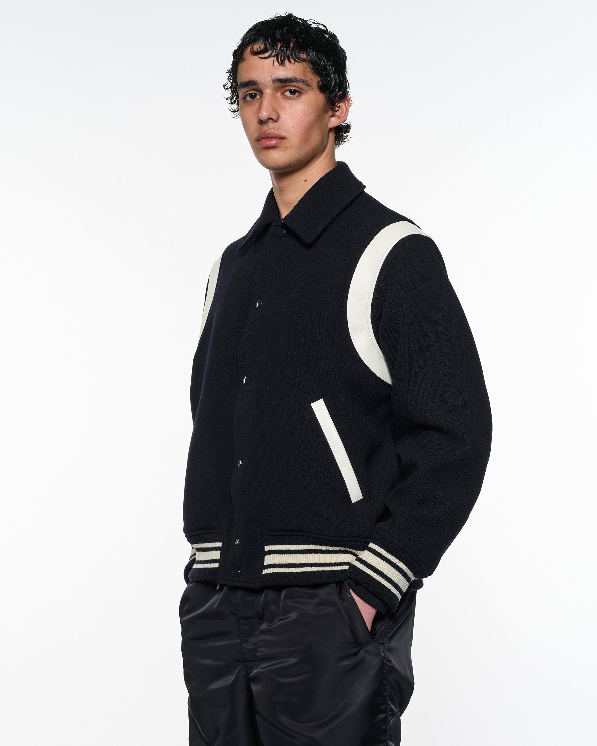 ウールヴィンテージダブルクロス / アワードジャケット, Dark Navy