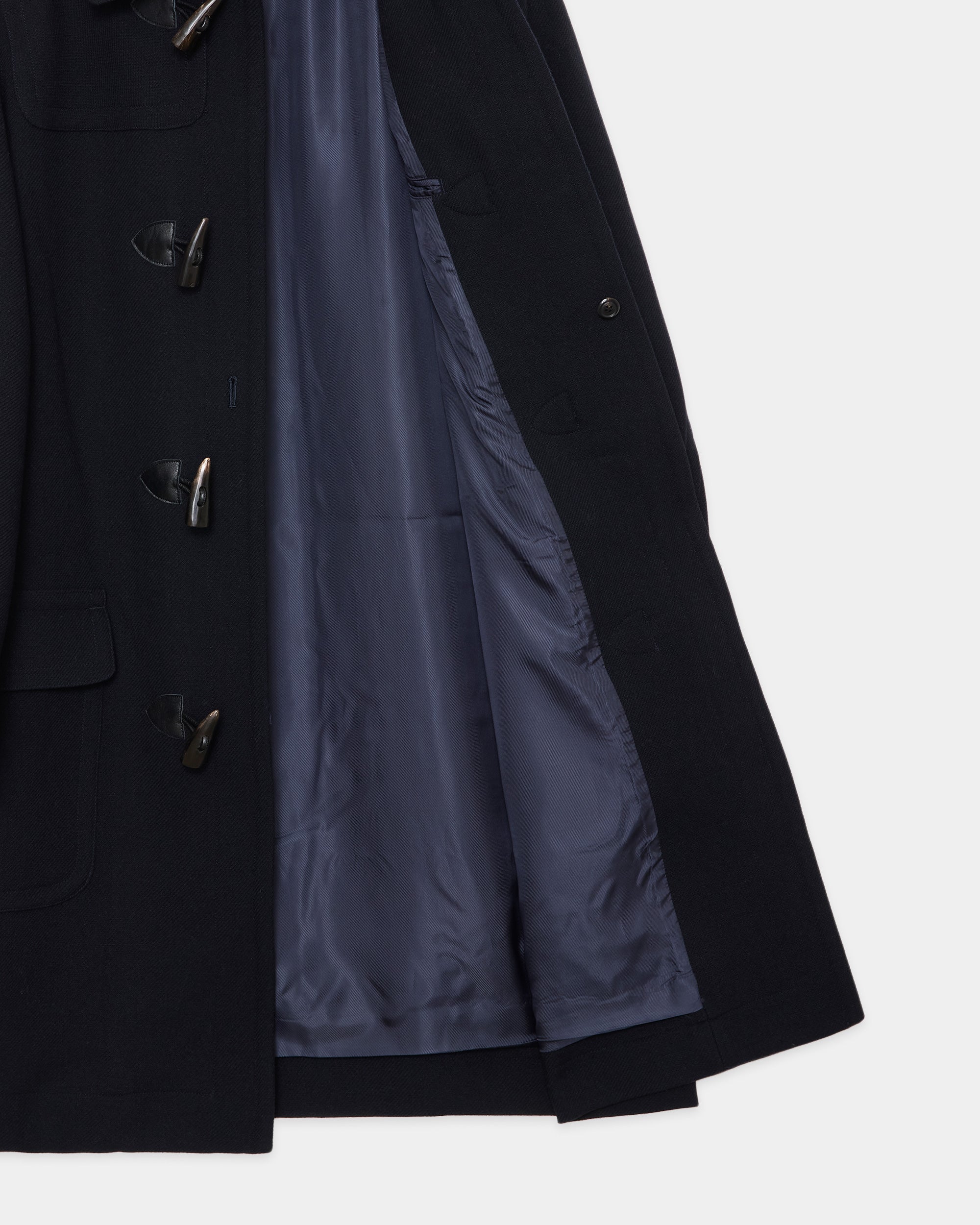 ウールヴィンテージダブルクロス / ダッフルコート, Dark Navy