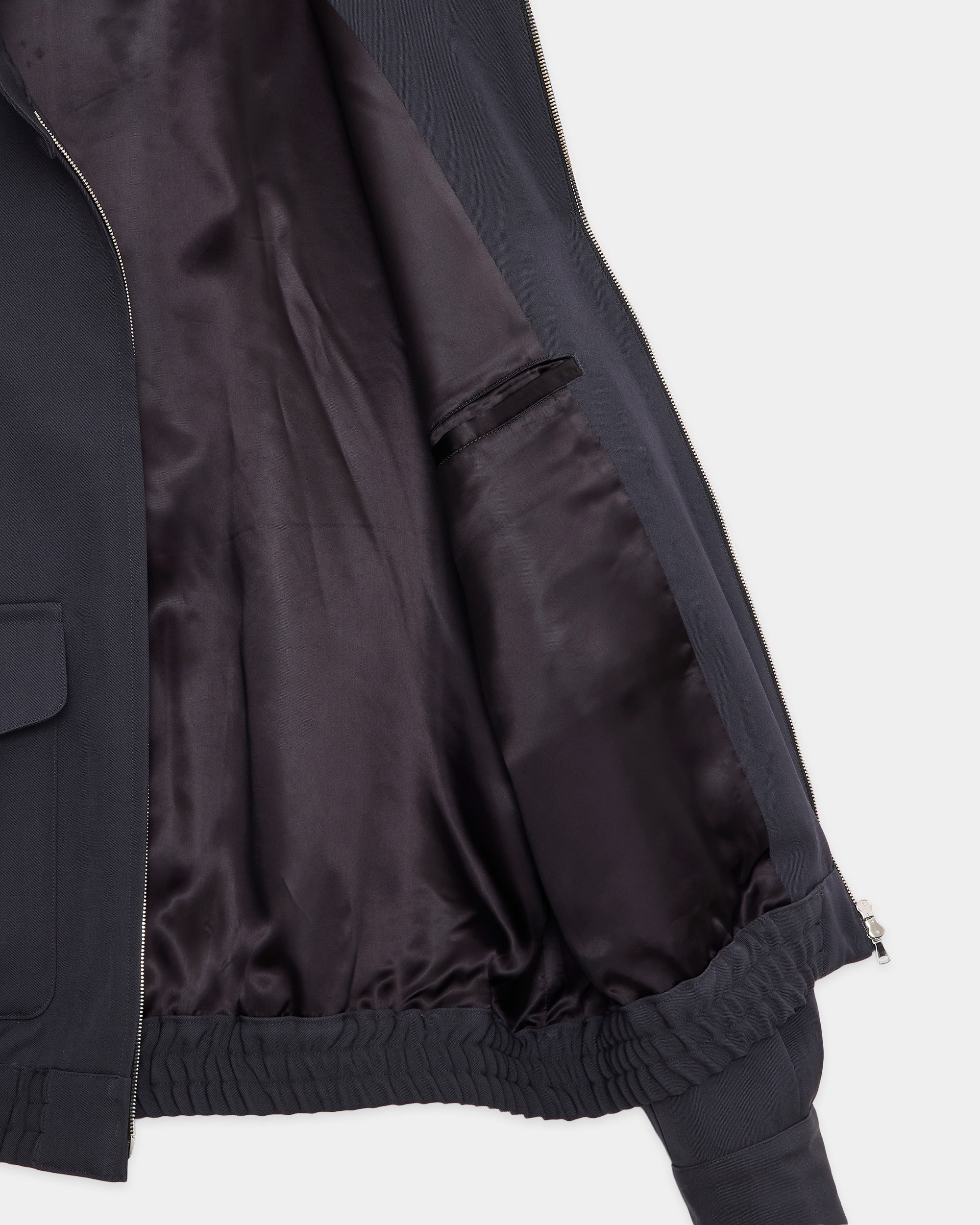 ウールギャバワッシャータンブラー / ドッグイヤージャケット, M Gray