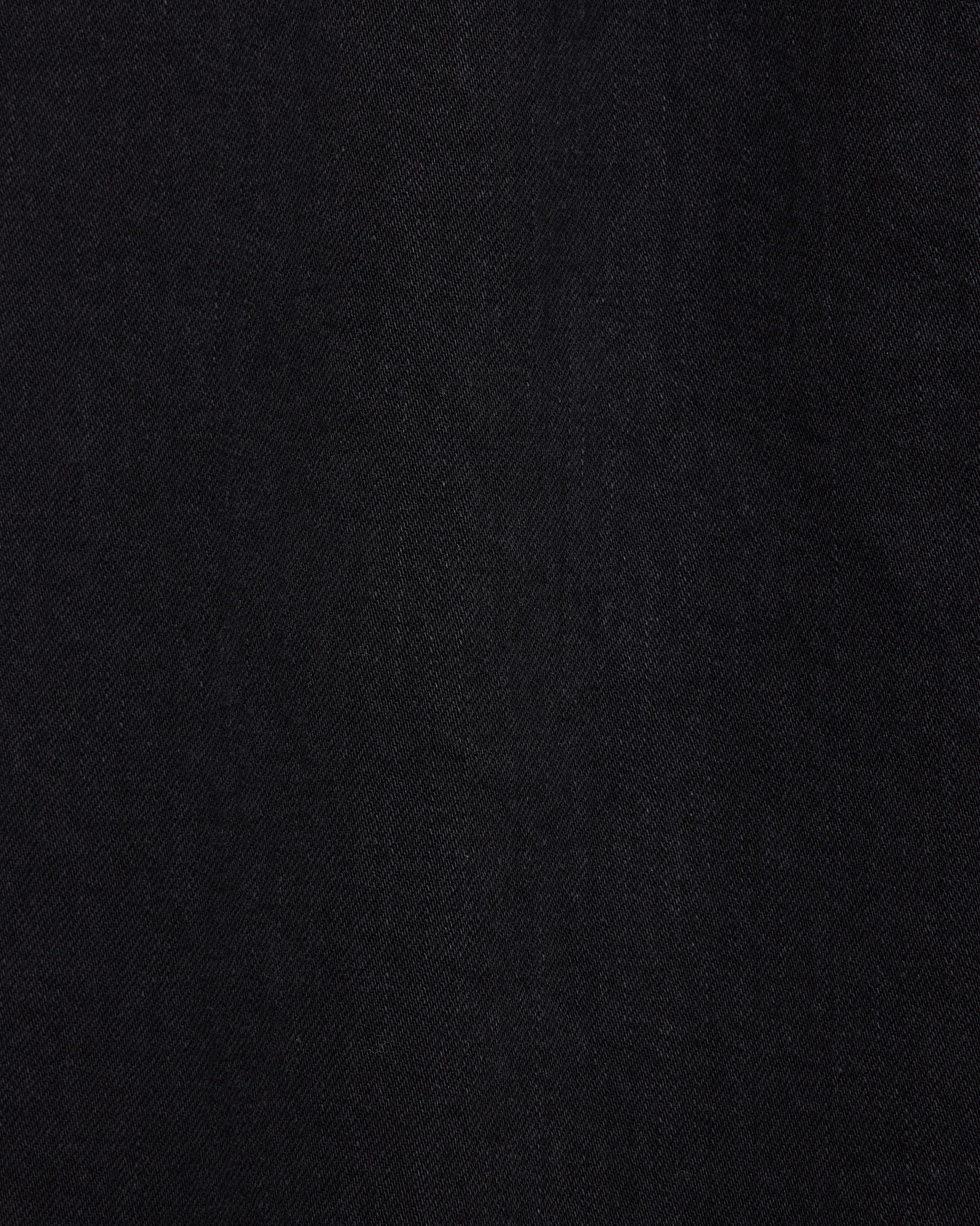 オーガニックコットン12ozデニム / バギージーンズ, Black