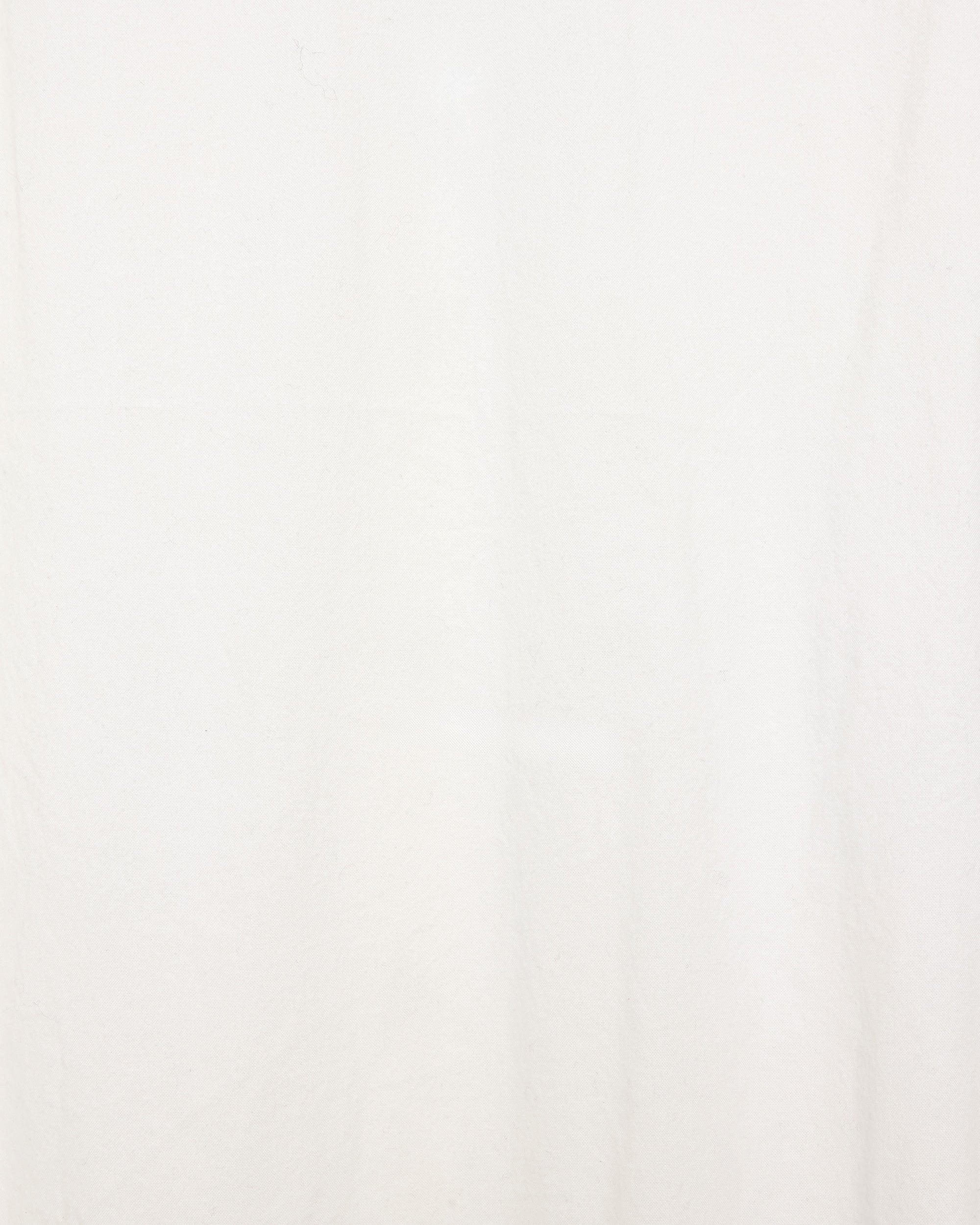 オーガニックコットンネル / ウェスタンシャツ, White