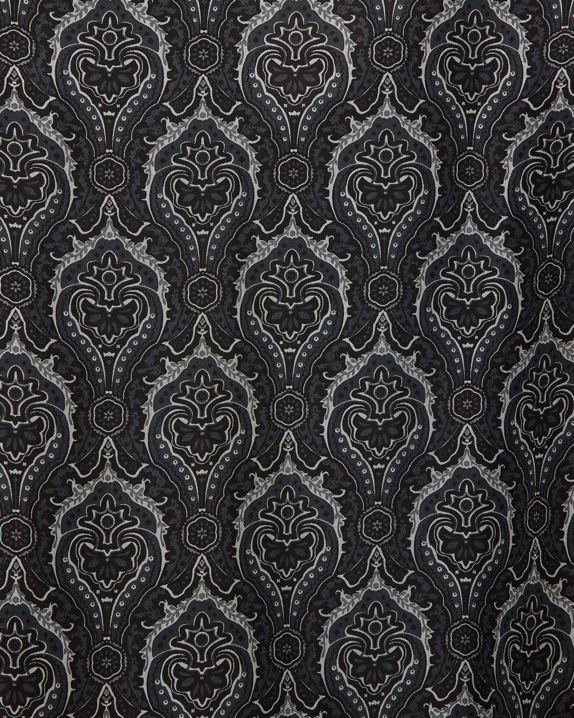 【PARKING別注】 8匁シルク羽二重 / シルクオープンカラーシャツL/S, Wall Cloth