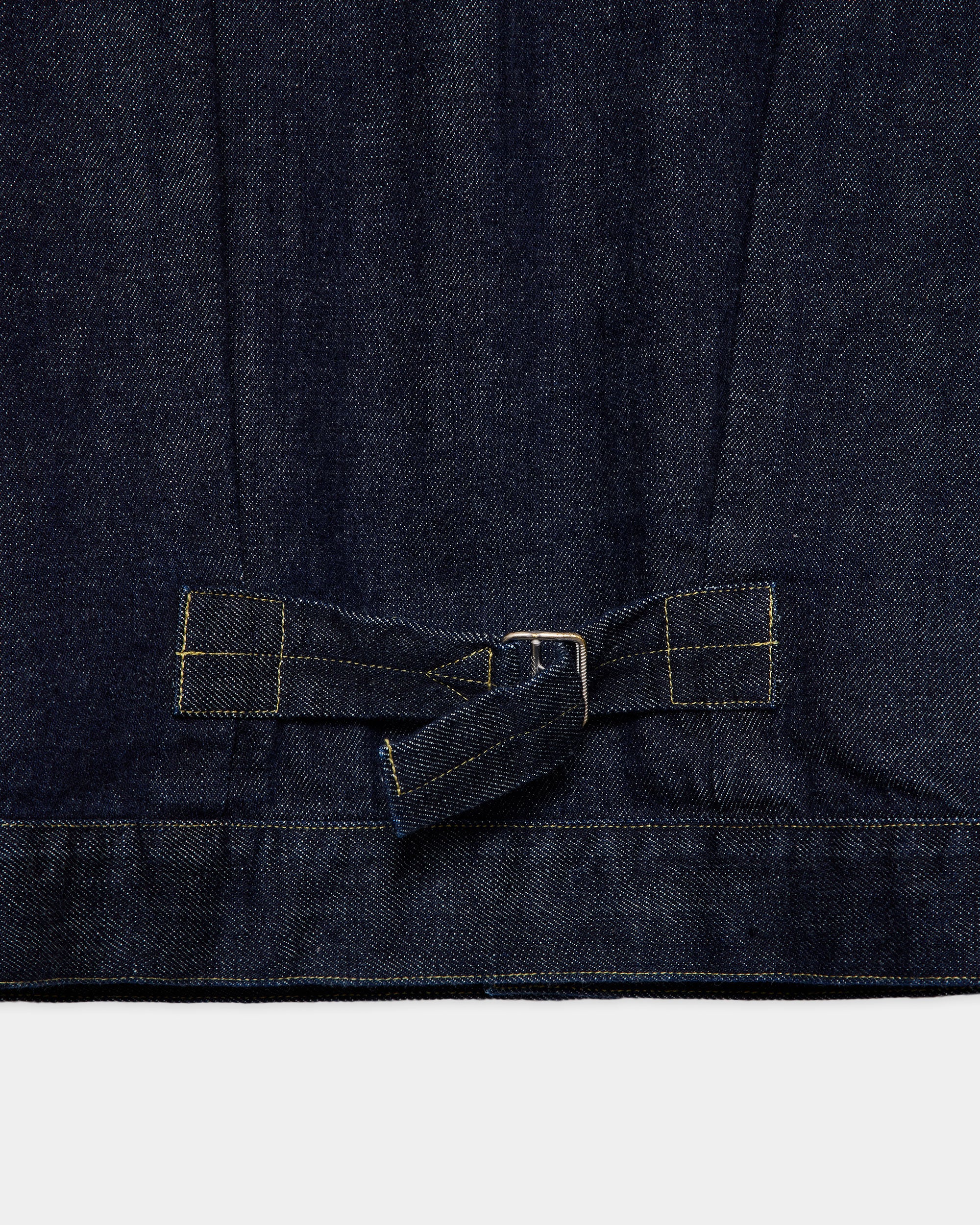 オーガニックコットン13.5ozセルビッチデニム / デニムジャケット, Indigo O.W