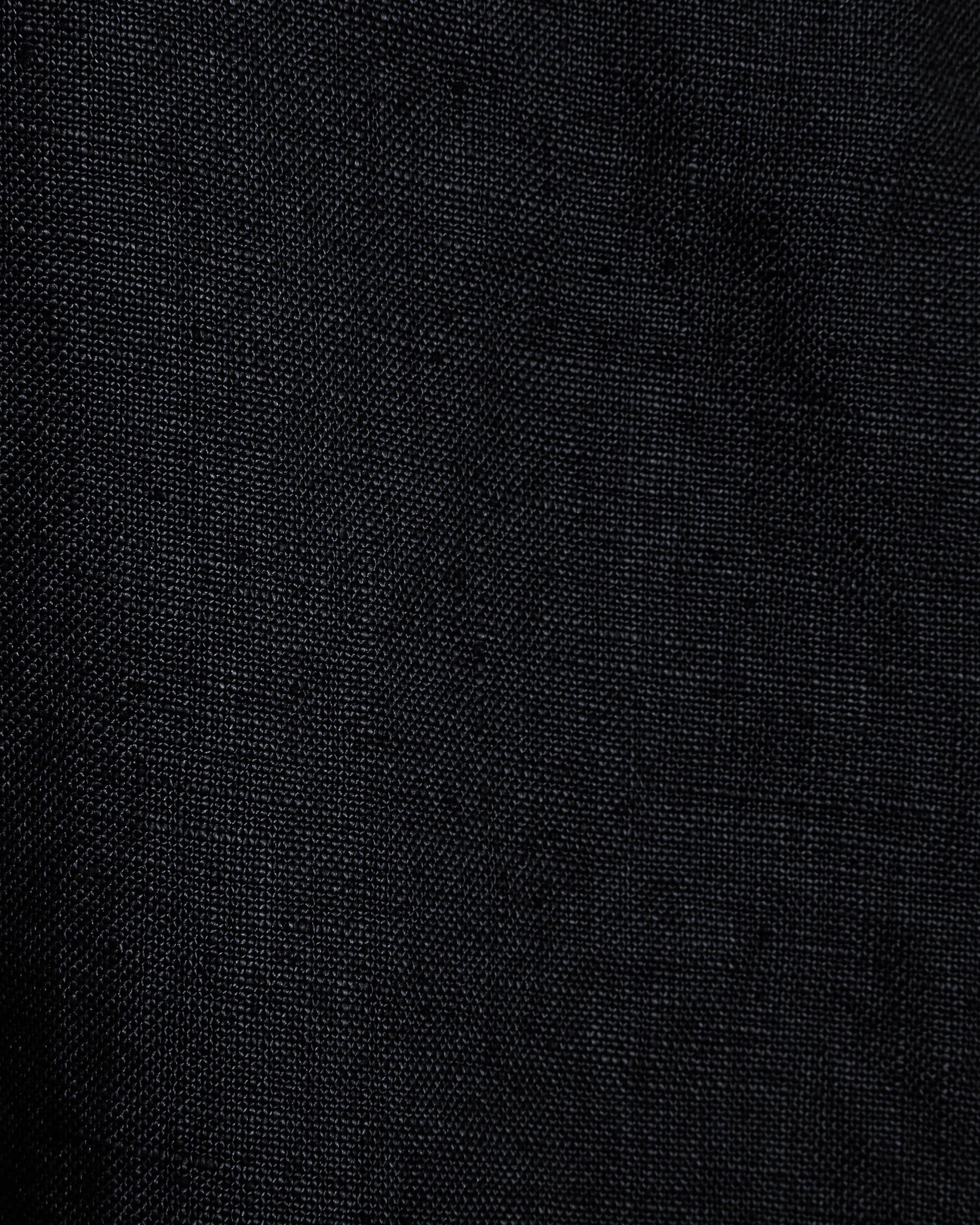 リネンキャンバス / U.S.アーミーパンツ, Black