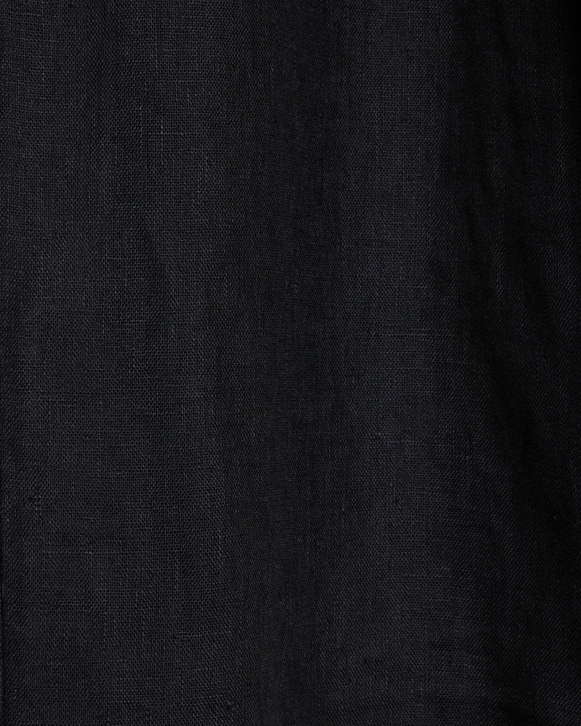 リネンガーゼダブルクロス ワイドカーゴショーツ, Black