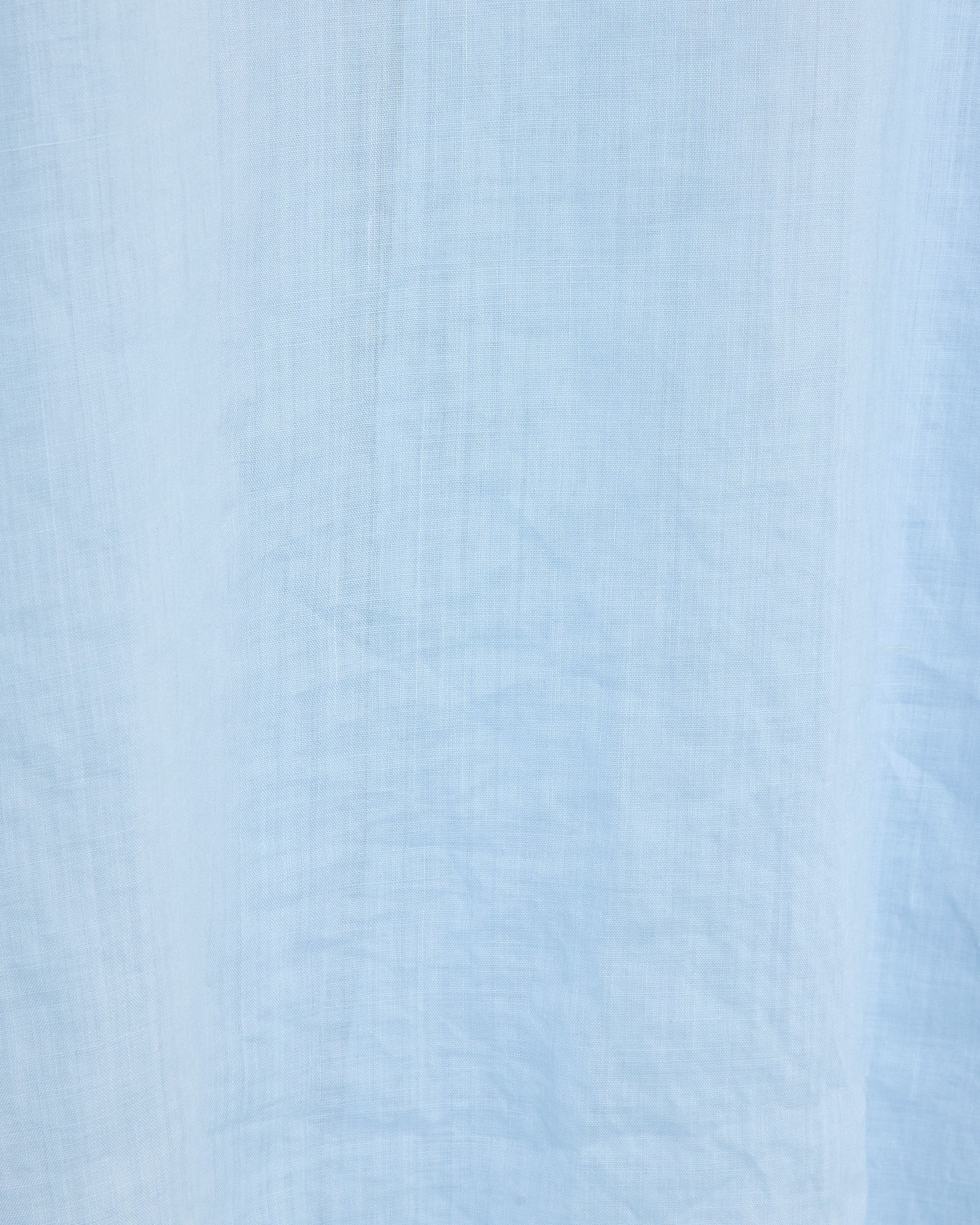 ラミーシャンブレー オープンカラー L/S シャツ, Saxe