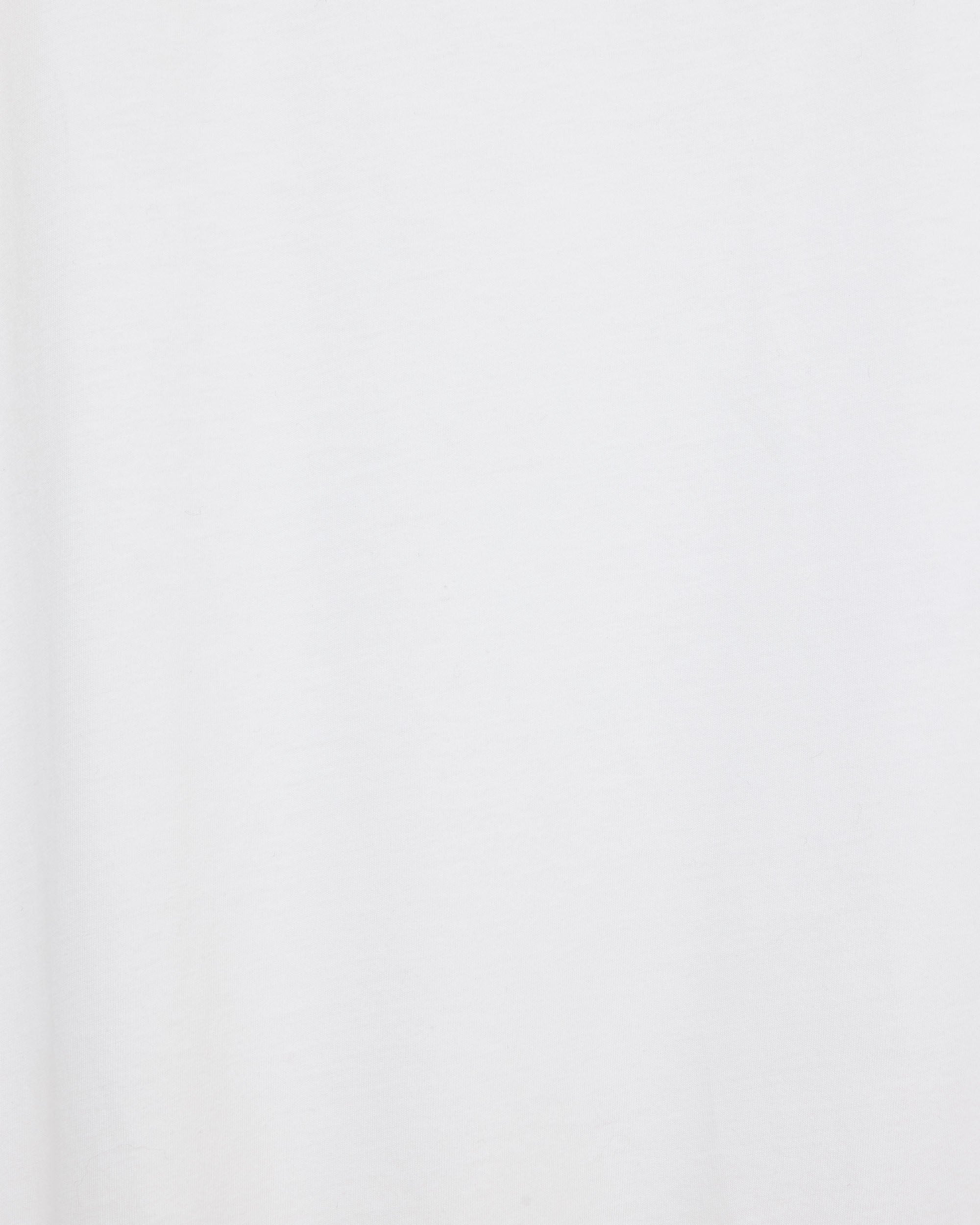 オーガニックコットン72/2強燃天竺 / ブラウジングTee, White